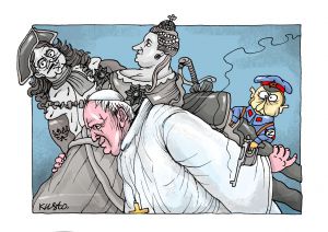 Папа «іхнєй матєрі»